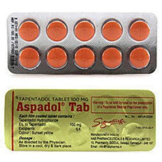 Aspadol 100mg tapentadol 60tabs for 180$.