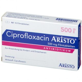 Ciroprofloxacin 500mg x 10 Tablets Genuine UK PHARMA BEST Quality