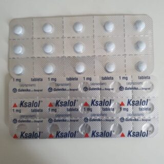 90 x 1mg ALPRAZOLAM Ksalol Galenika